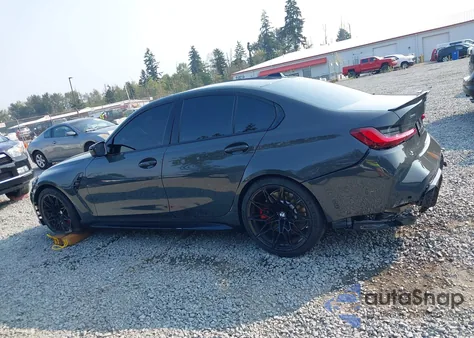 2025 BMW M3 Competition xDrive from USA, damaged, VIN WBS33HJ00SFV01285